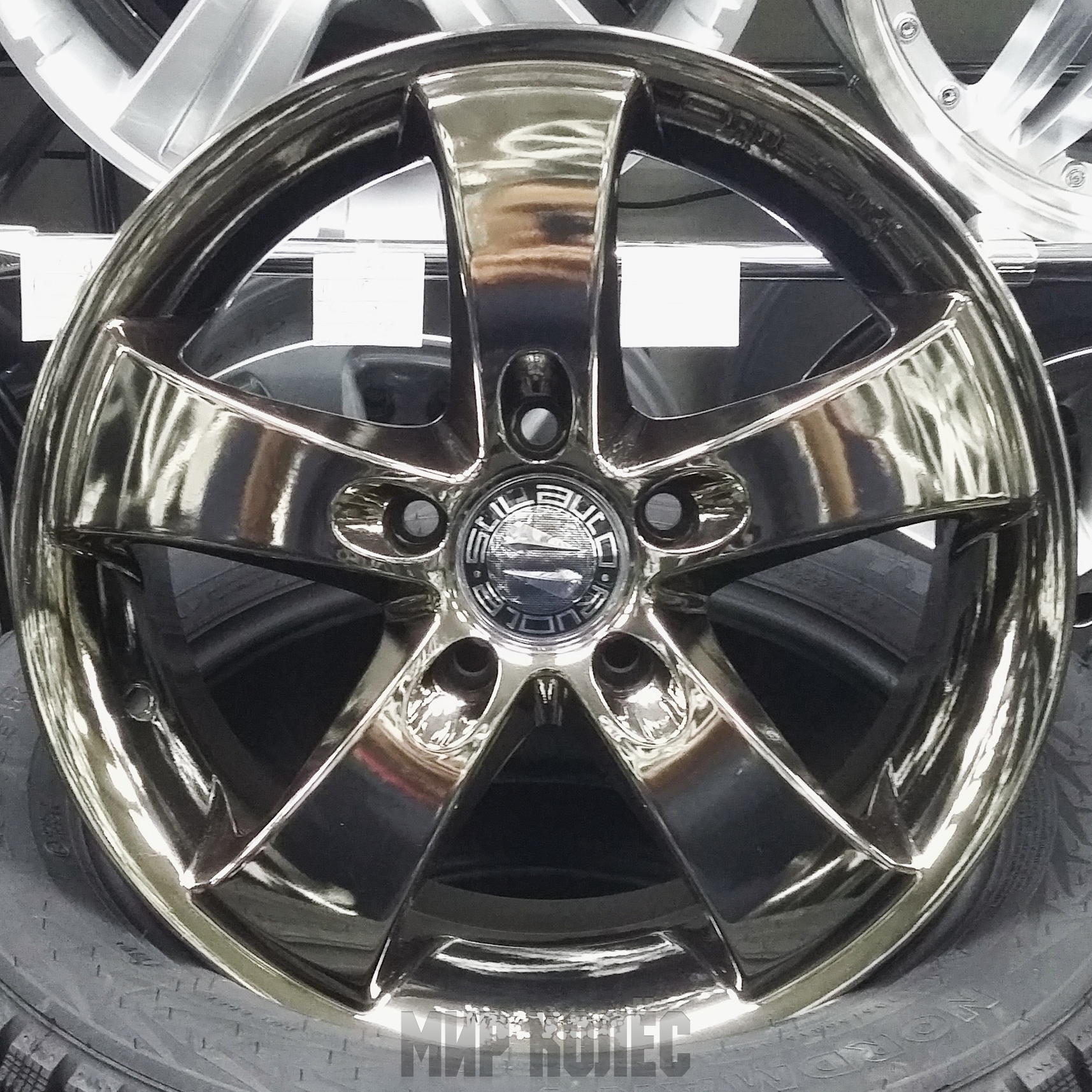 StilAuto SR1000 7x16  5x114.3 ET50 Chrome-light